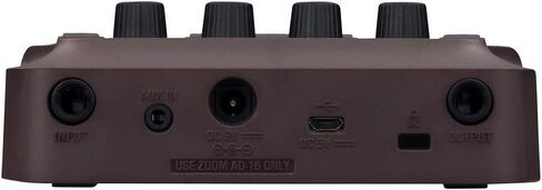 معالج Zoom A1 بأربعة تأثيرات متعددة مع سماعات شاشة Polsen HPC-A30 ومحول طاقة 9 فولت وحزمة كابل أدوات بطول 10 أقدام in Kuwait