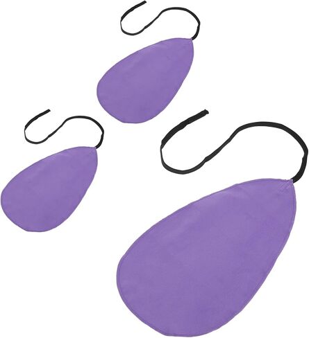 3 Pcs Clarinet Swab Cloth Clarinet Cleaning Kit Instrument Cleaner Cloth for Inside Tube Cleaning Swab Suitable for Clarinet Piccolo Flute Sax Saxophone(Purple) in Saudi Arabia