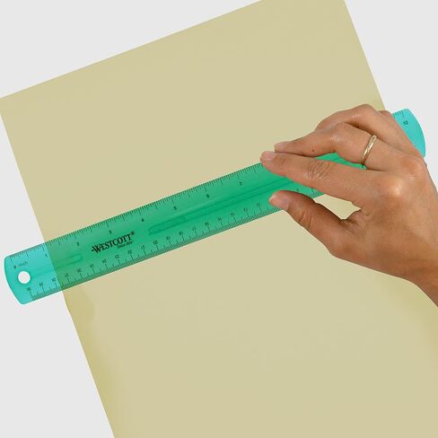 Westcott 12" Shatterproof Ruler, Pack of 4 (17143) in Saudi Arabia