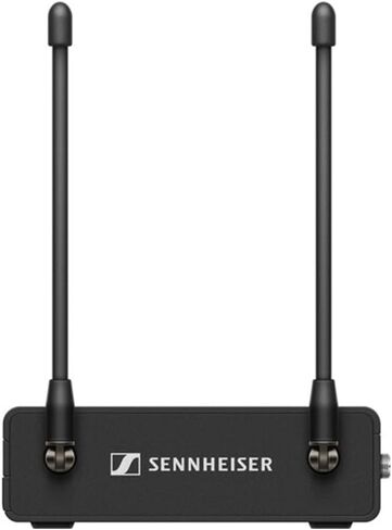 Sennheiser EW-DP ME 4 Set (Q1-6) Camera-Mount Digital Wireless Microphone System Bundle w/Pig Hog PHM10 8mm Mic Cable, 4-pack Blucoil AA Batteries and Liquid Audio Polishing Cloth in Saudi Arabia