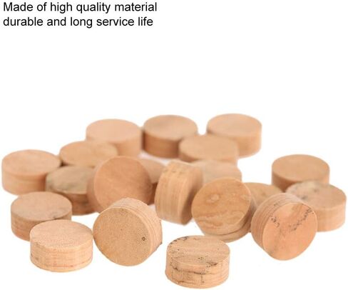 20Pcs Repairing Cork Pads, 9.5mm Replacement Parts, Trombone Repairing Cork Pads Parts Trombone Spit Valve Cork Trumpet Corks Water Key Cork Pad Replacement Musical Instrument Accessories Kit in Kuwait