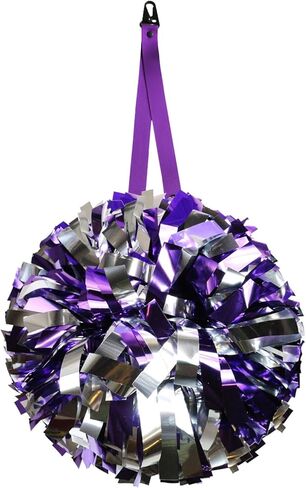 حامل TEYOUYI Pom Pom للمشجعين وأشرطة الظهر من أجل Pom Poms - الإكسسوار المثالي للمشجعين لا يتضمن كرات البوم قطعتان باللون الأرجواني in Saudi Arabia