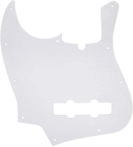 Jazz Bass Pickguard 10 Hole Guitar Pickguard for 4 Strings USA/Mexican Standard Jazz Bass Modern Style, 4Ply Brown Tortoise Shell in Saudi Arabia