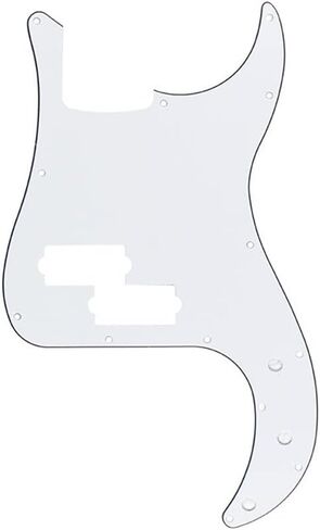 ROZILO 13 Hole P Bass Style Pickguard PB Scratch Plate Bass Pickguard for 4 String Precision Bass Modern Style Gold Pearl in Saudi Arabia