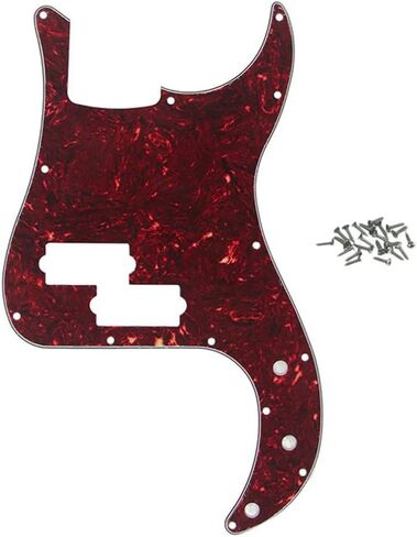 ROZILO 13 Hole P Bass Style Pickguard PB Scratch Plate Bass Pickguard for 4 String Precision Bass Modern Style Gold Pearl in Saudi Arabia