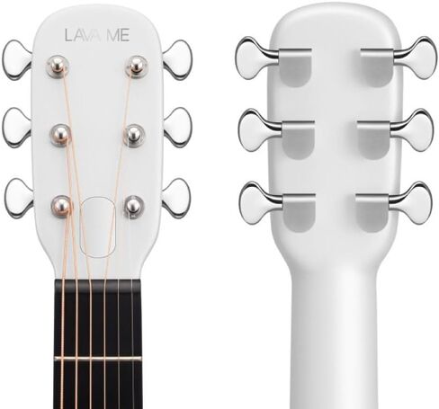LAVA ME 4 Carbon 38" with Airflow Bag Space Grey w/Rok-It Tripod Guitar Stand, Kopul PREM Performance Series Right Angle Cable and Celluloid Guitar Picks Shape Medium 12-Pack Bundle in Kuwait