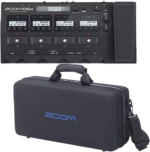 معالج جيتار Zoom G5n متعدد التأثيرات وحافظة Zoom CBG-5N in Saudi Arabia