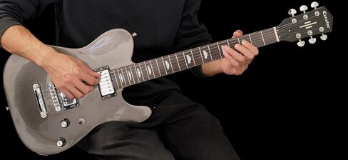 Electric Guitar, Solid Electric Guitar Consists of a Roasted Mahogany Body and Maple Neck,Professional/Full Size Mercury Electric Guitar for Adults. in Saudi Arabia