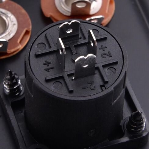 6 Feet Speakon Cable to Bare Wire, 12 Gauge 4 Wires SpeakON Twist Lock Plug to Open End Cables with NL4MP Socket, for Chuchero, Home Audio, PA, DJ, Stage - 1 Pack 4 Conductors in Saudi Arabia