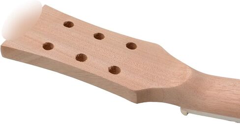 رقبة جيتار غير مكتملة 22 فريت 24.75 بوصة مجموعة لوحة فريتس من خشب الورد مرصعة بشكل لطيف في استبدال جزء الجيتار باللون الأبيض in Kuwait