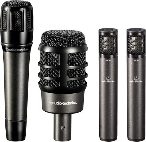 Audio-Technica ATM-DRUM4 4-Piece Drum Microphone Pack with Case in Saudi Arabia