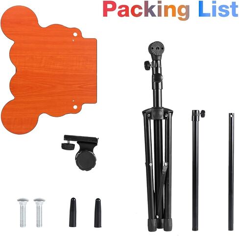 طقم حامل طبل Rocktata® لمجموعة طبول إلكترونية قابلة للطي مكونة من 7 وسادات، حامل قابل للتعديل (حامل فقط، باستثناء وسادة الطبل) in Saudi Arabia