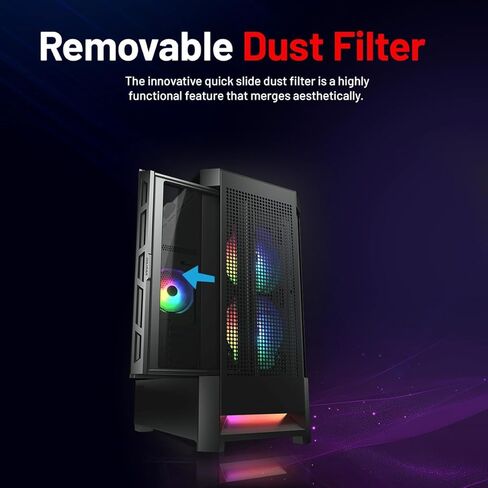 كمبيوتر سطح المكتب للألعاب Skytech Gaming Siege - Intel Core i7 13700F 2.1 جيجا هرتز، NVIDIA RTX 4060 Ti، 1 تيرابايت NVME SSD، 32 جيجابايت DDR5 RAM RGB، 650 واط ذهبي PSU، 360 مم AIO، 11AC Wi-Fi، Windows 11 Home 64 بت in Kuwait