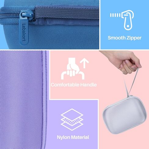 Storage Case Compatible with Ultimate Ears UE WONDERBOOM 4 3 2 Portable Waterproof Bluetooth Speaker (Pink Case) in Saudi Arabia
