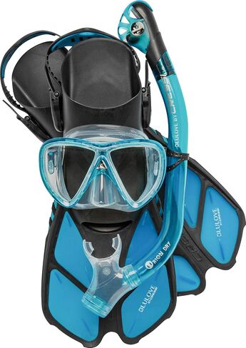 Cressi Bonete Pro Dry Set, Black/Orange, S/M in Saudi Arabia