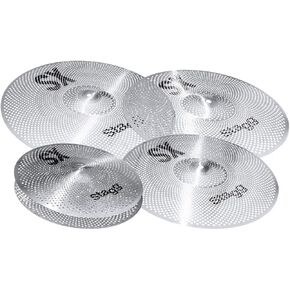 Stagg SXM SET Silent Practice Cymbal set