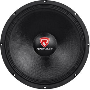 Rockville RVP15W4 1000 Watt 15" Raw DJ Subwoofer 4 Ohm Sub Woofer 51OZ Magnet Black
