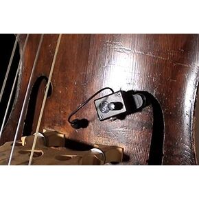 Myers Pickups Upright Bass Microphone with 6 Inch Flexible Micro-Gooseneck
