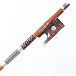 ARTIGIANO&VIOLIN Hybrid Carbon Fiber Cello Bow with Snakewood Frog AW-403