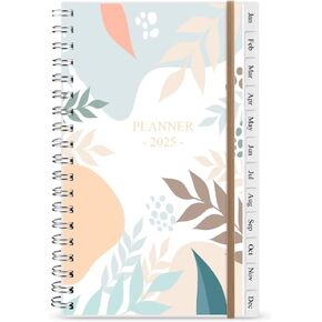 2024-2025 Pocket Planner, A6 Weekly Planner with Monthly Tabs, Run July 2024-June 2025, Elastic Closure, Twin-Wire Binding, Easy to Organize Your Daily Life, 3.75 x 6.75 In, Pocket Planner 2024-2025