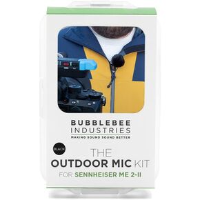Microphone Windscreen for Lavalier/Lapel Microphones - Reduce Wind Noise & Clothing Rustle - Mic Kit - Windscreen Muff Wind Cover for SENNHEISER ME 2-II Mic