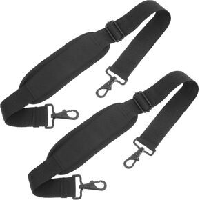 Shoulder Strap 2pcs Violin Case s Backpack Strap Pads Replacement Bag Strap Luggage Bags Metal Black Lute Replacement Shoulder Pad for Bag Strap Bag Strap