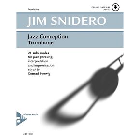 Jazz Conception for Trombone Book and CD