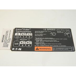 Eaton Fuller 4300764 Diagram