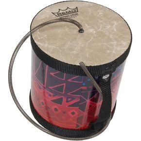 Remo SP0505-17 5 x 5 Inches Spring Drum, Fabric Rainbow