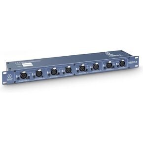 Palmer 8-Channel Microphone Splitter, Blue (PRMMS8)
