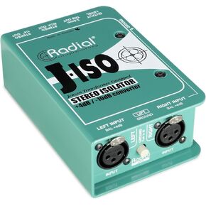 Radial J-Iso Stereo +4dB to -10dB converter