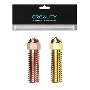 Official Creality K1C Nozzle 0.4mm, Unicorn Quick-Swap Ender 3 V3 Nozzle with Titanium Alloy Heat Break, Copper Alloy and Hardened Steel for Creality K1C/Ender 3 V3/Ender 3 V3 Plus 3D Printers