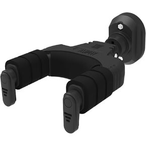 Guitar Wall Mount Guitar Hanger with Automatic Lock and Swivel Design for Classical Guitar、Electric Guitar、Acoustic Guitar and Bass