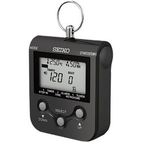 Seiko DM90B Compact Metronome, Black