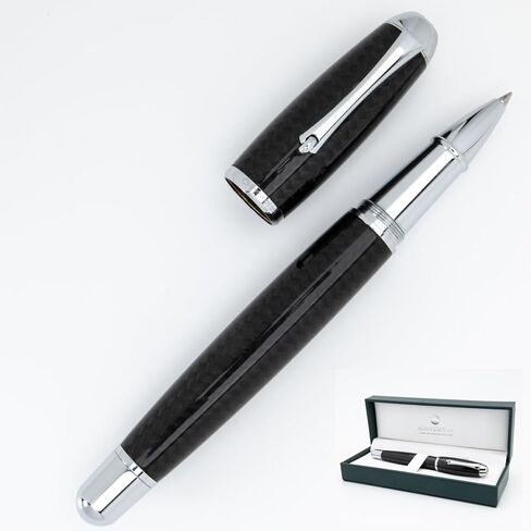 USA Super Mega Carbon Fiber/Gunmetal Trim Rollerball Pen in Saudi Arabia