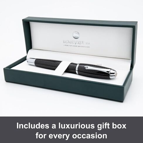 USA Super Mega Carbon Fiber/Gunmetal Trim Rollerball Pen in Saudi Arabia