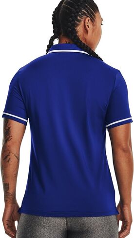 Under Armour Team Tipped Womens Short Sleeve Polo Shirt M in Saudi Arabia