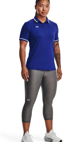 Under Armour Team Tipped Womens Short Sleeve Polo Shirt M in Saudi Arabia