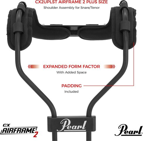 Pearl Air Frame Plus Size 2 Upper Assembly for CX Airframe 2 Snare and Tenor Carriers (CX2UPLST) in Saudi Arabia