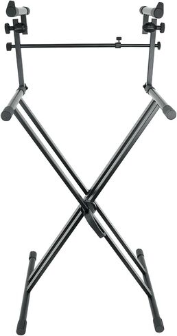 Rockville RKS42X 2-Tier X Keyboard or DJ Stand w Quick Release Mechanism in Saudi Arabia
