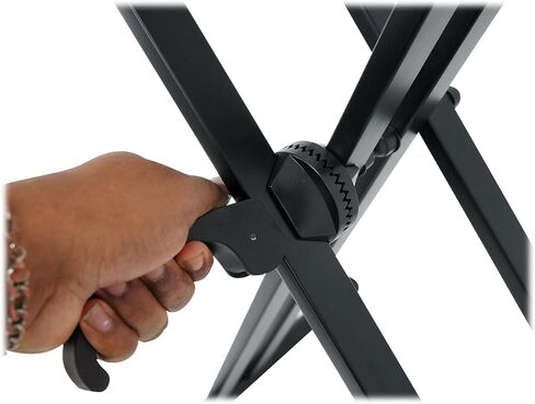 Rockville RKS42X 2-Tier X Keyboard or DJ Stand w Quick Release Mechanism in Saudi Arabia