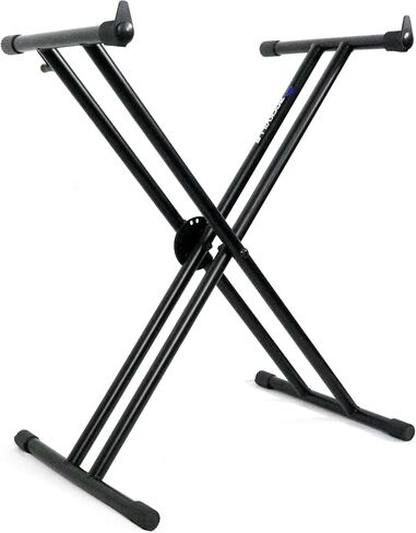 Rockville RKS42X 2-Tier X Keyboard or DJ Stand w Quick Release Mechanism in Saudi Arabia