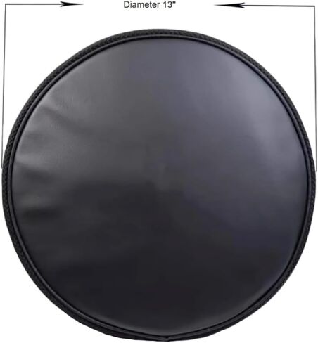 Djembe Drum Skins/Drum Head Protective Cover/African Drums Dust Cover/Drum Skin Saver/Tambourine Djembe Drum accessories (Diameter 14'') in Kuwait