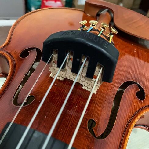 2PCS Rubber Violin Practice Mute Set Claw Style & Round Mute for Violin Black Ultra Practice Silencer Claw Style and Round Practice Silencer Viola Violin Mute in Saudi Arabia