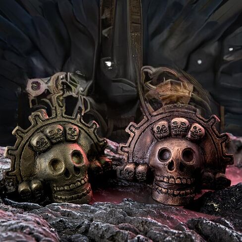 Authentic Spooky Aztec Death Whistle, Loudest Human Sounding Screams 125+ Decibels, Halloween Creepy Gift Death Whistle (Bronze) in Saudi Arabia