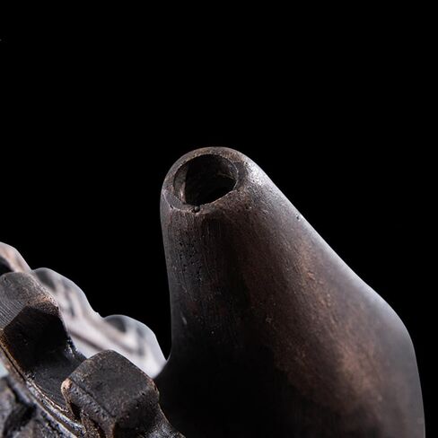 Authentic Spooky Aztec Death Whistle, Loudest Human Sounding Screams 125+ Decibels, Halloween Creepy Gift Death Whistle (Bronze) in Saudi Arabia
