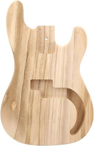 Maple Guitar Body, PB Style Pre‑drilled Bass Body DIY Electric Guitar Parts Accessories for DIY Craft Lovers in Saudi Arabia