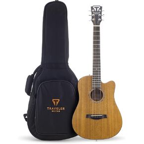 Traveler Guitar Redlands Mahogany Mini Acoustic Guitar