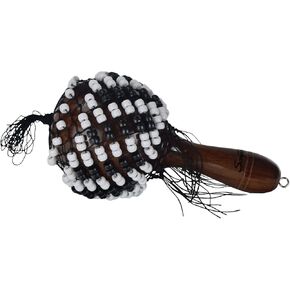 Sawtooth Wood Maracas, Dark Stain