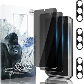 [ 3 Pack for LG Velvet 5G Screen Protector Tempered Glass 9H Hardness HD Clear Scratch Resistant Bubble Free Anti-Fingerprints